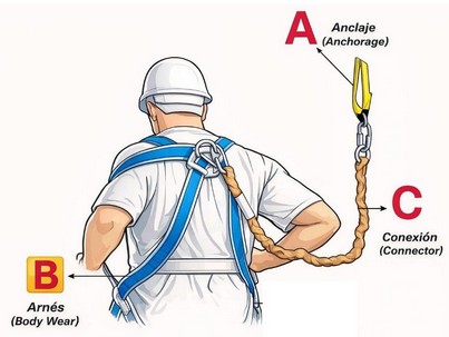 Arnes contra caidas
