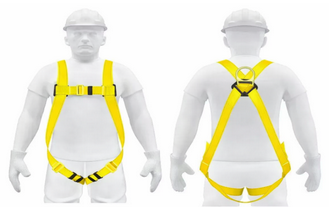 Arnés con un anillo D