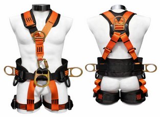 Arnés con cinco anillos D