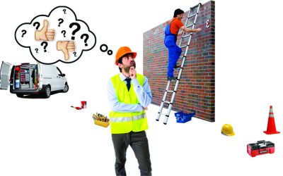 Son seguras las escaleras portátiles? No las subestimes, son una de las principales causas de accidentes en la industria.